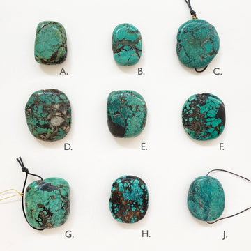 Turquoise Nugget Bead (096_TUR_013)