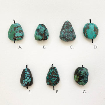 Turquoise Nugget Bead (096_TUR_028)