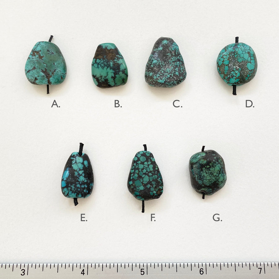 Turquoise Nugget Bead (096_TUR_028)