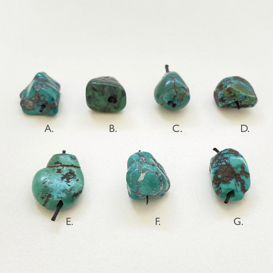 Turquoise Nugget Bead (096_TUR_029)