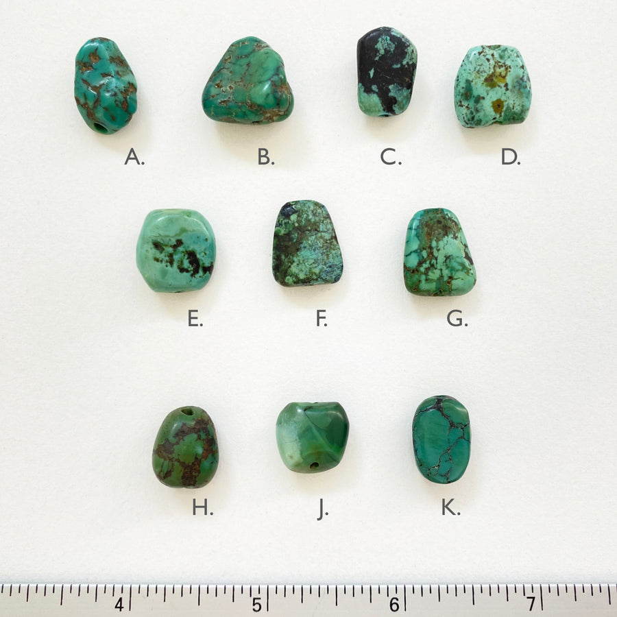 Turquoise Nugget Bead (096_TUR_031)