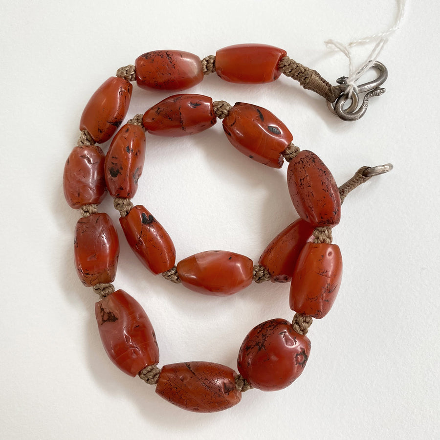 Red Multi Strand Tiger's Eye and Carnelian Necklace – SYLVERWEAR