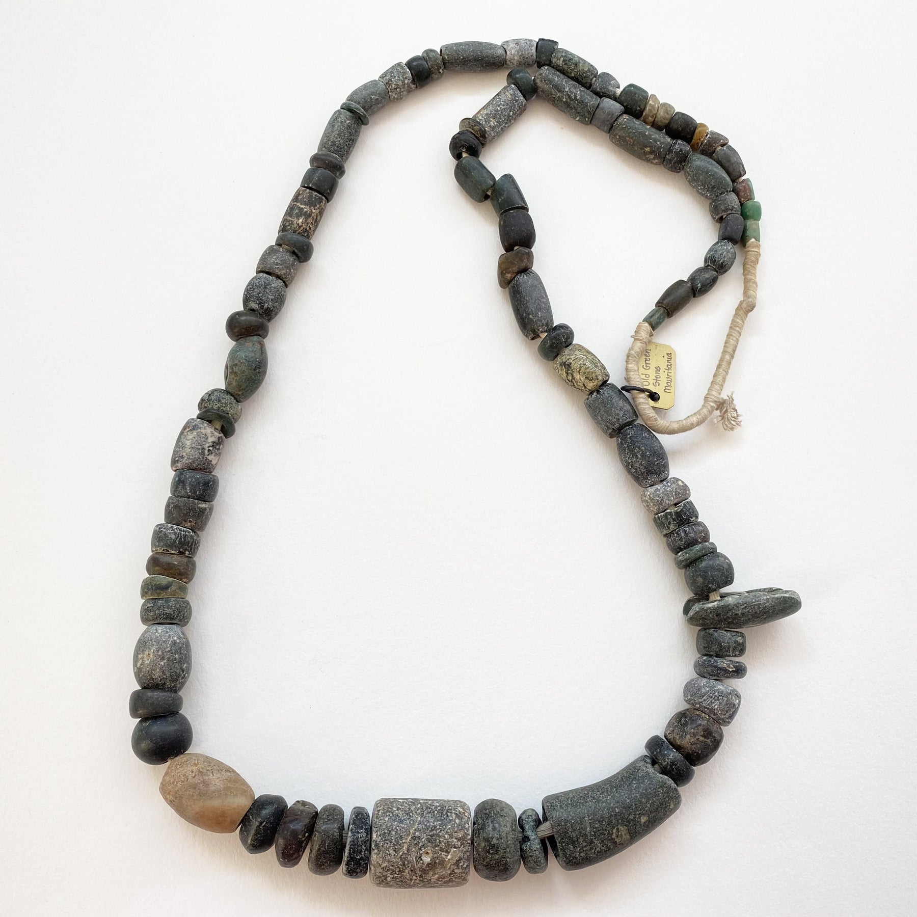 Old Stone Necklace (099_AFR_001j) – Yone Venice