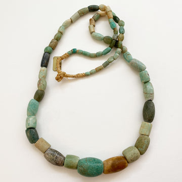 Old Amazonite Necklace (099_AFR_005j)