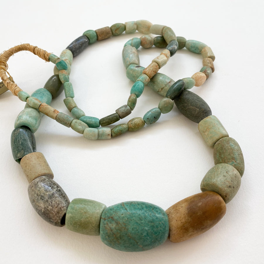 Old Amazonite Necklace (099_AFR_005j)