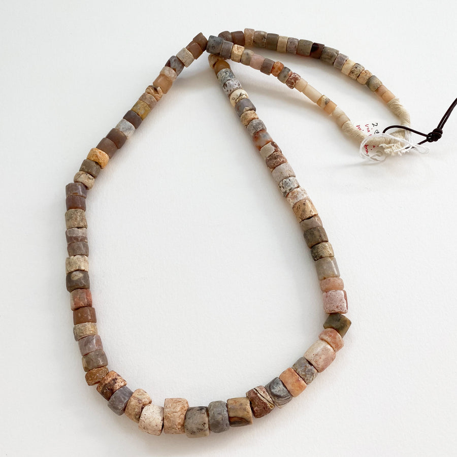 Old Mixed Stone Necklace (099_AFR_021j)