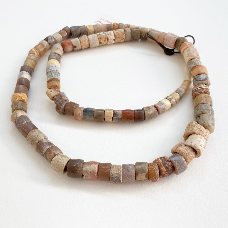Old Mixed Stone Necklace (099_AFR_021j)