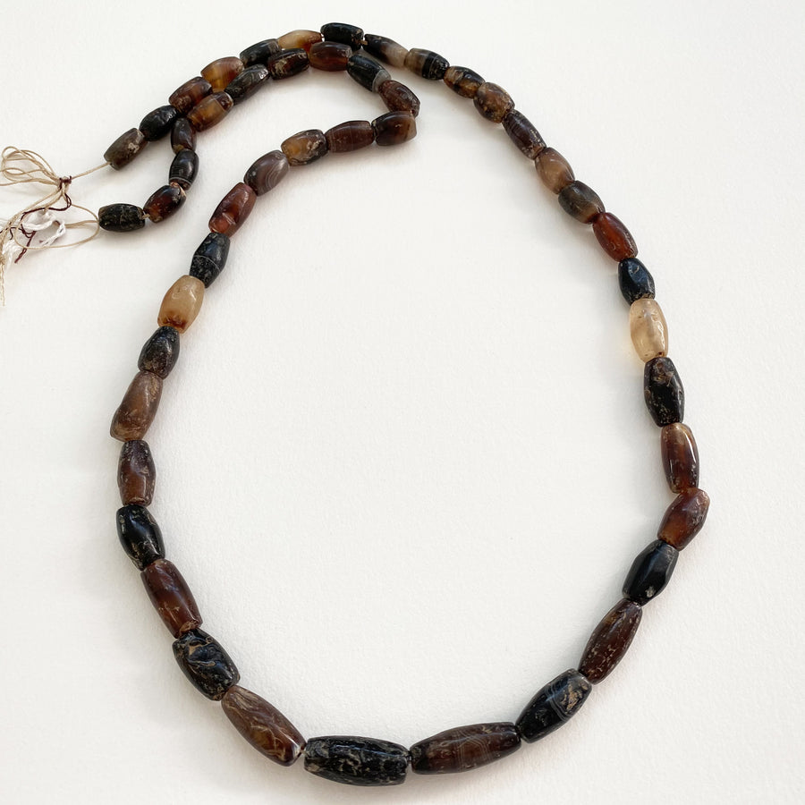 Old Agate Bead Strand (099_AFR_022)