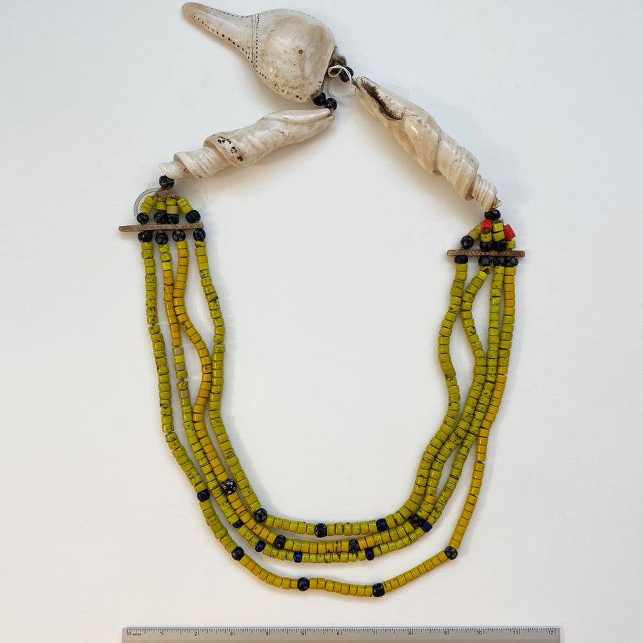Authentic Nagaland Beaded Necklace (108_NAG_002j)