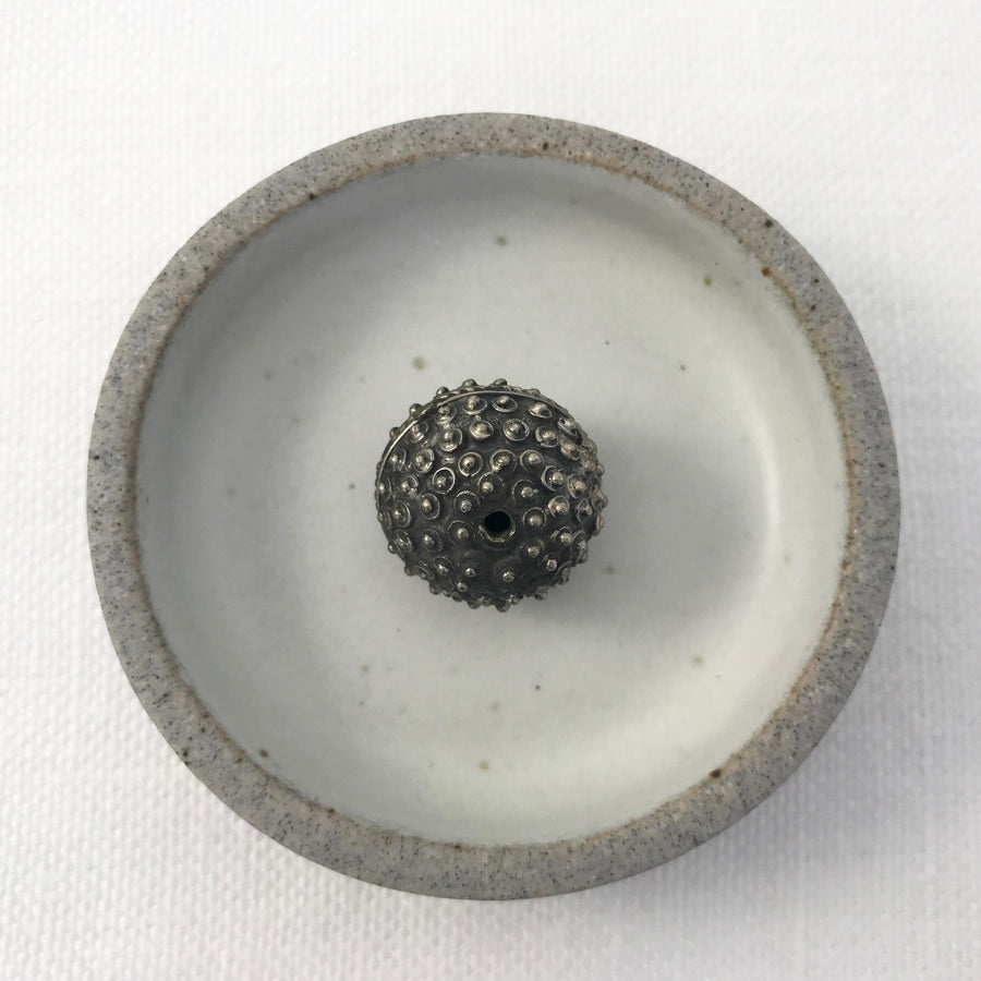 Bali/India Silver Granulated Round Bead (BAS_051)