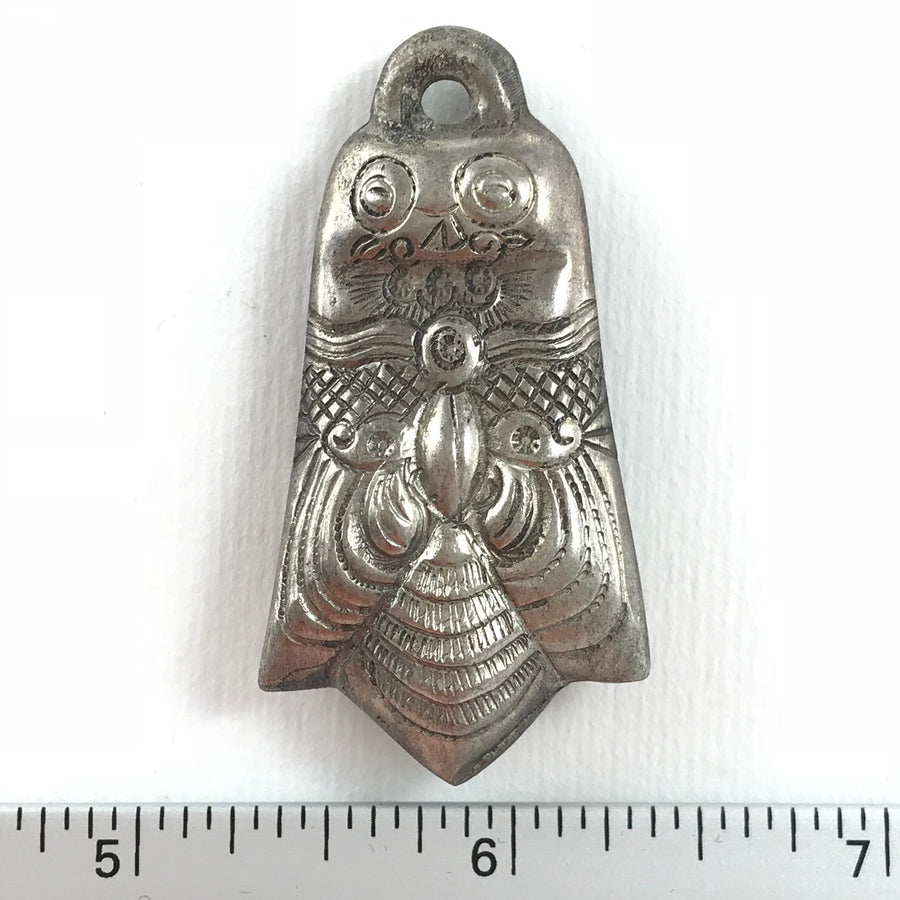 Chinese Silver Owl Pendant (CHI_001)