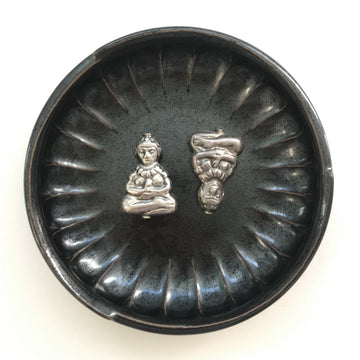 Chinese Silver Buddha Bead (CHI_006)