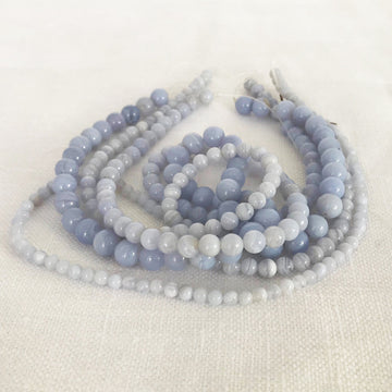 Crazy Lace Agate Round Bead Strand (CLA-G012)