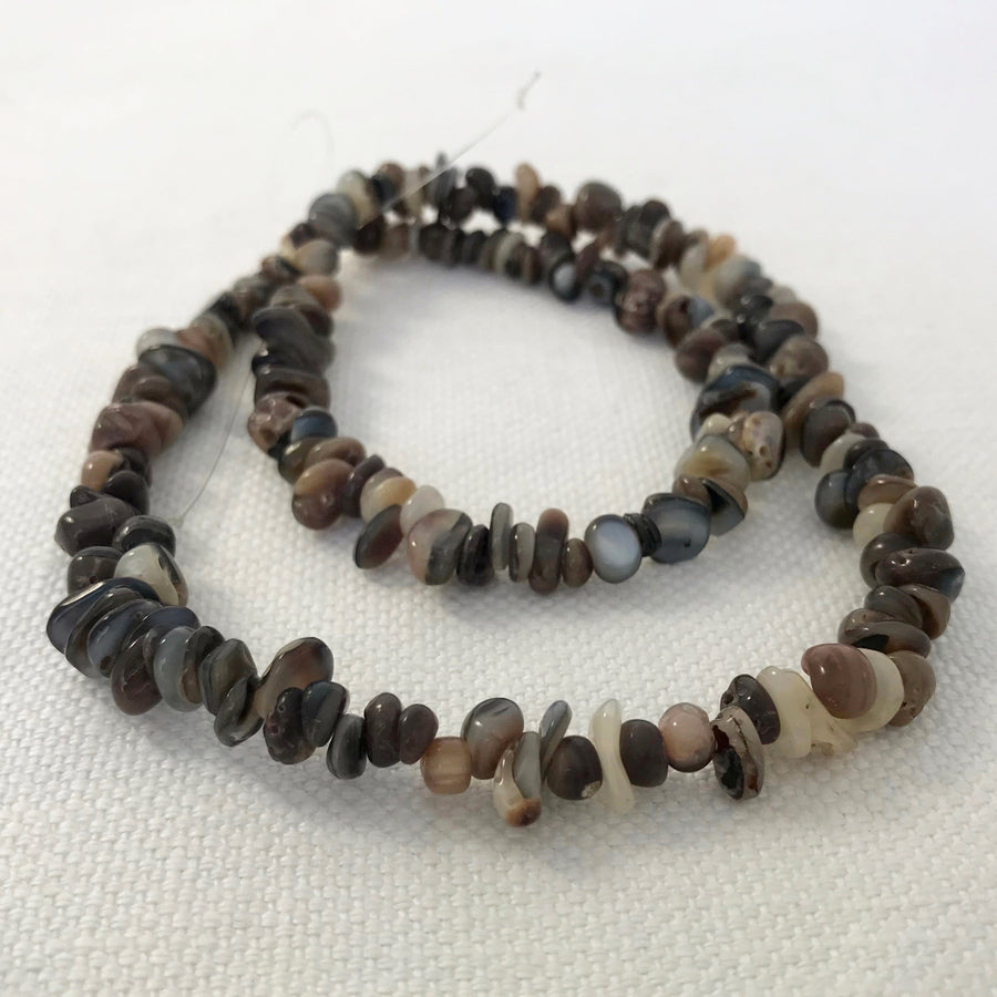 Crazy Lace Agate Chip Bead Strand (CLA_017)