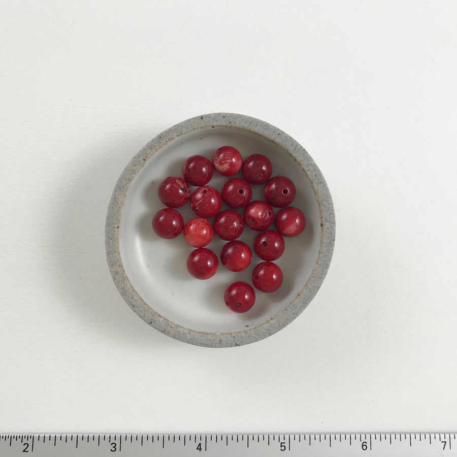 Coral Round Dyed Bead (COR_015)