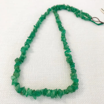 Emerald Chip Bead Strand (EME_016)