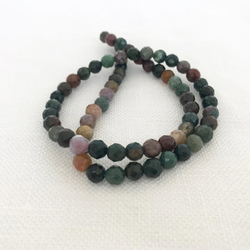 Fancy Agate Round Bead Strand (FAA_005)