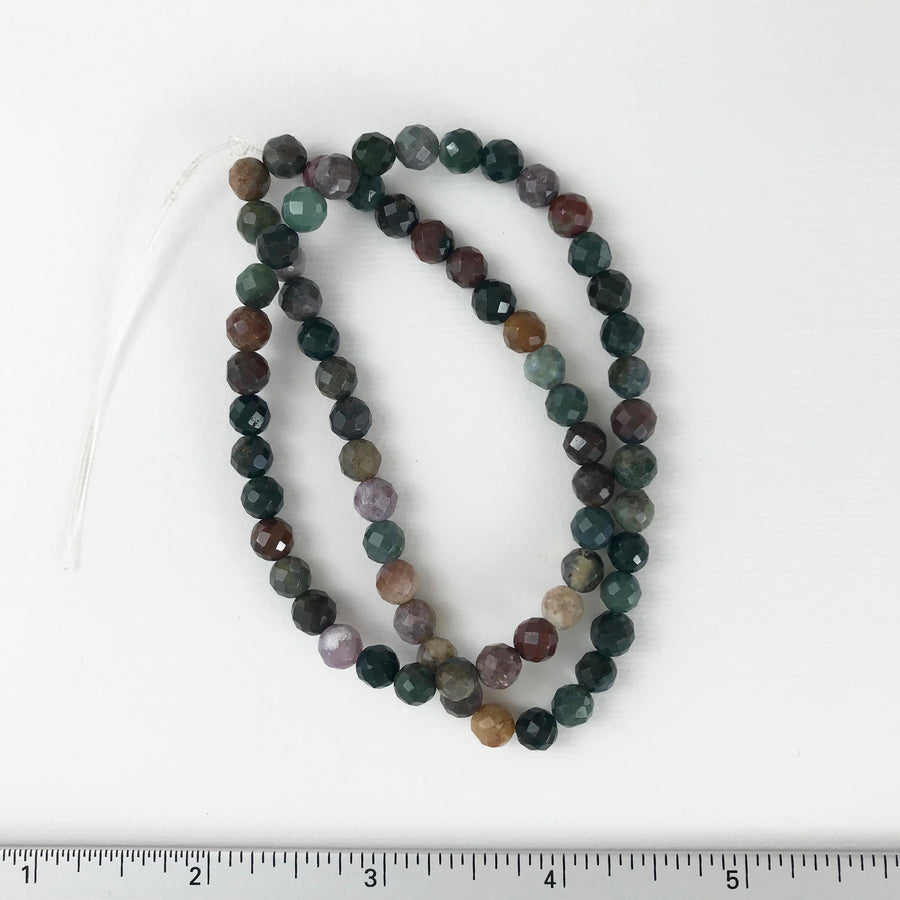 Fancy Agate Round Bead Strand (FAA_005)