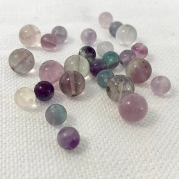 Fluorite Round Bead (FLU-G020)