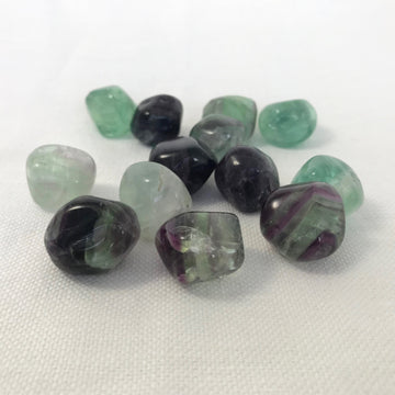 Fluorite Nugget Bead (FLU-G039)