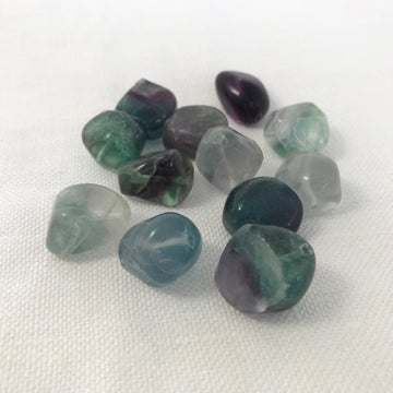 Fluorite Nugget Bead (FLU-G051)