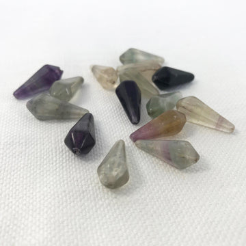 Fluorite Faceted Tear Bead (FLO_053)