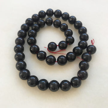 Star Garnet Round Bead Strand (GAR_001)