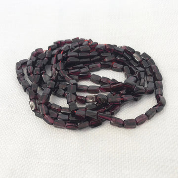 Garnet Rondelle Bead Strand (GAR_030)