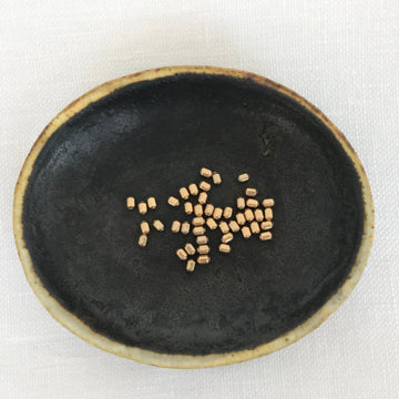 Gold filled Plain Capsule Bead (GOF_020)
