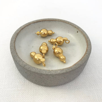 Gold plate  Unique shapes Pendant (GOP_022)