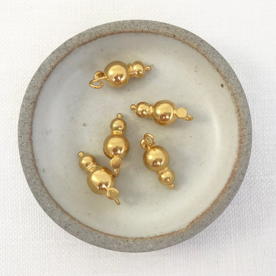 Gold plate  Unique shapes Pendant (GOP_022)