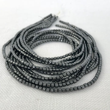 Hematite Tube Bead Strand (HEM_006)