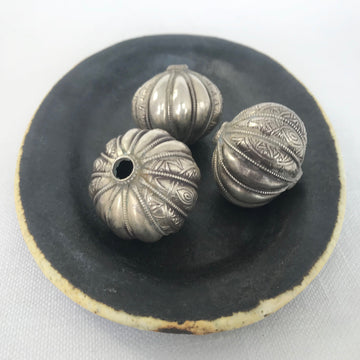 Silver  Rondelle Bead (INS_002)