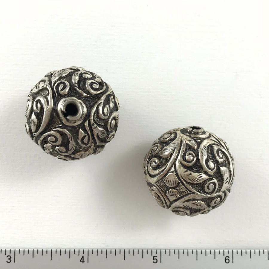 Silver  Round Bead (INS_004)