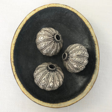 Silver  Rondelle Bead (INS_005)