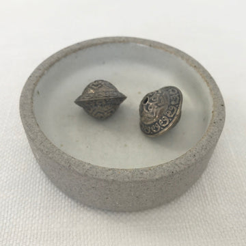 Silver  Bicone Bead (INS_028)