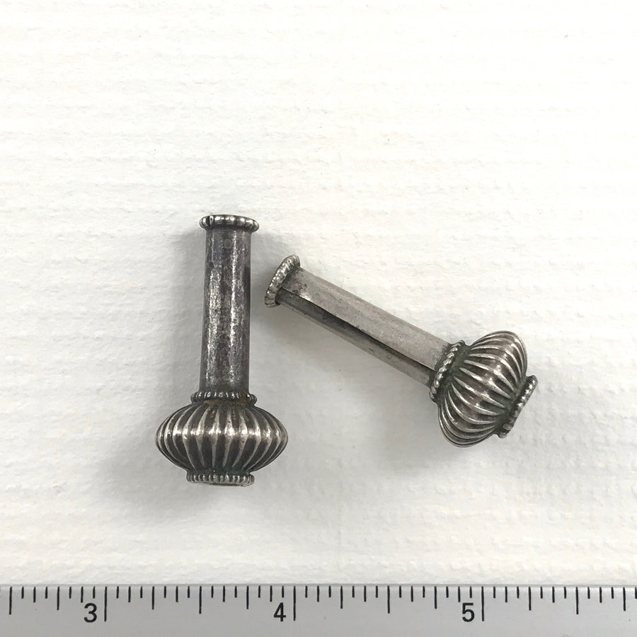Silver  Unique Shapes Bead (INS_038)