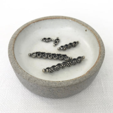 Silver  Bar Bead Spacer (INS-G070)