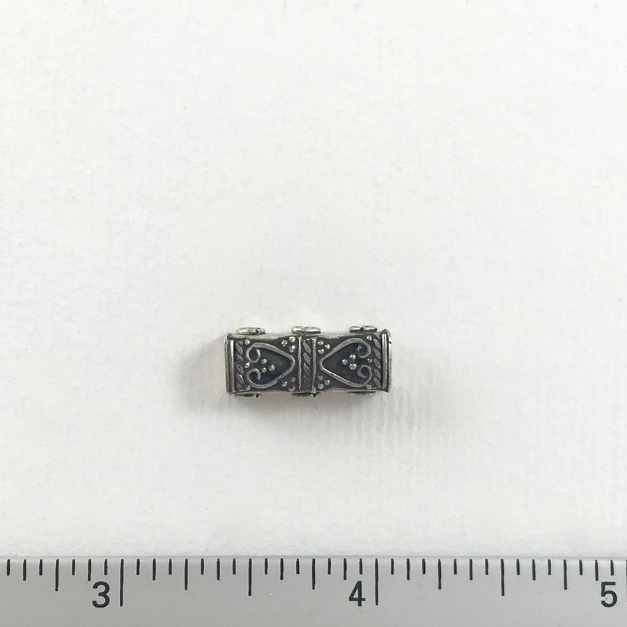 Silver  Rectangle Bead Spacer (INS_071)
