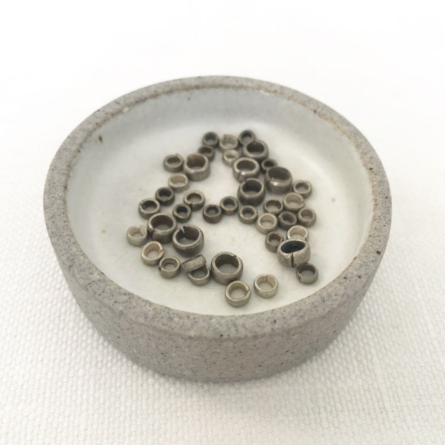 Silver  Heishi Bead (INS-G075)