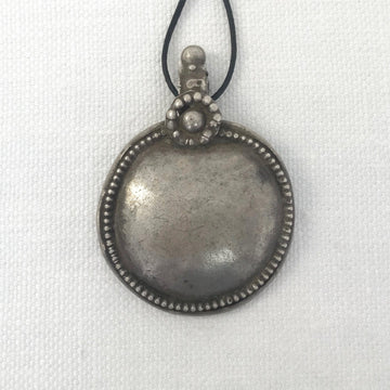 Silver  Disc Pendant (INS_098)