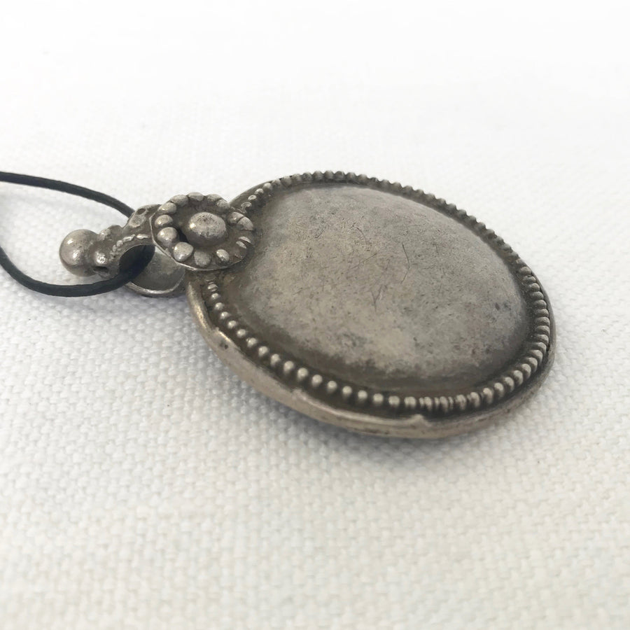 Silver  Disc Pendant (INS_098)
