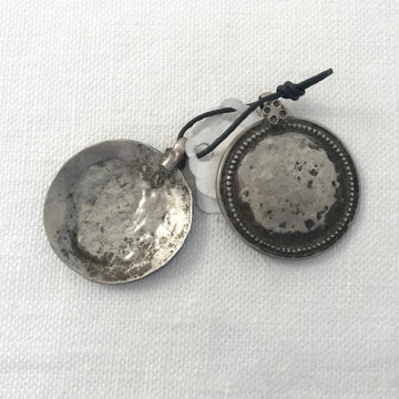 Silver  Disc Pendant (INS_099)