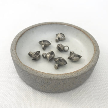 Silver  Bicone Pendant (INS_120)