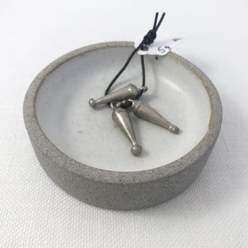Silver  Cone Pendant (INS_125)