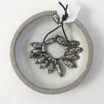 Silver  Tear Pendant (INS_128)