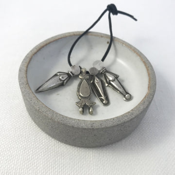 Silver  Cone Pendant (INS_131)
