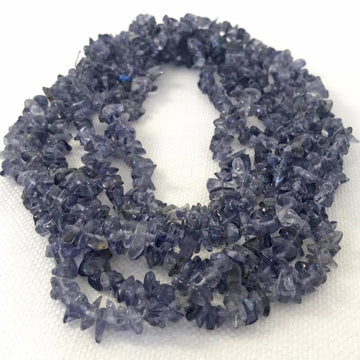 Iolite Chip Bead Strand (IOL_017)