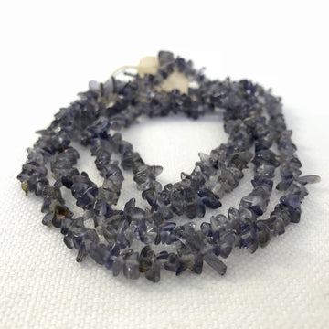 Iolite Chip Bead Strand (IOL_018)