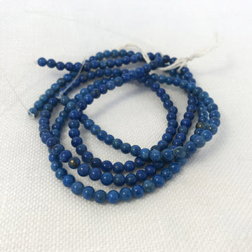 Lapis Round Bead Strand (LAP_004)